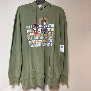 Disney Coco Remember Me Lightweight Hoodie Large NWT